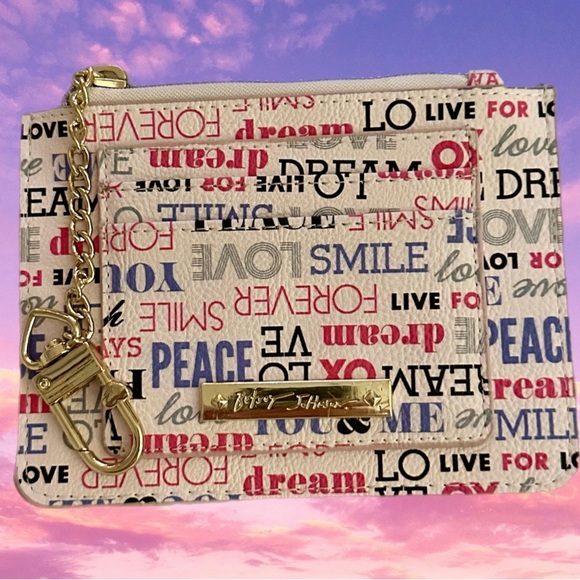 Betsey Johnson Keychain Card Wallet NWOT - Picture 7 of 7